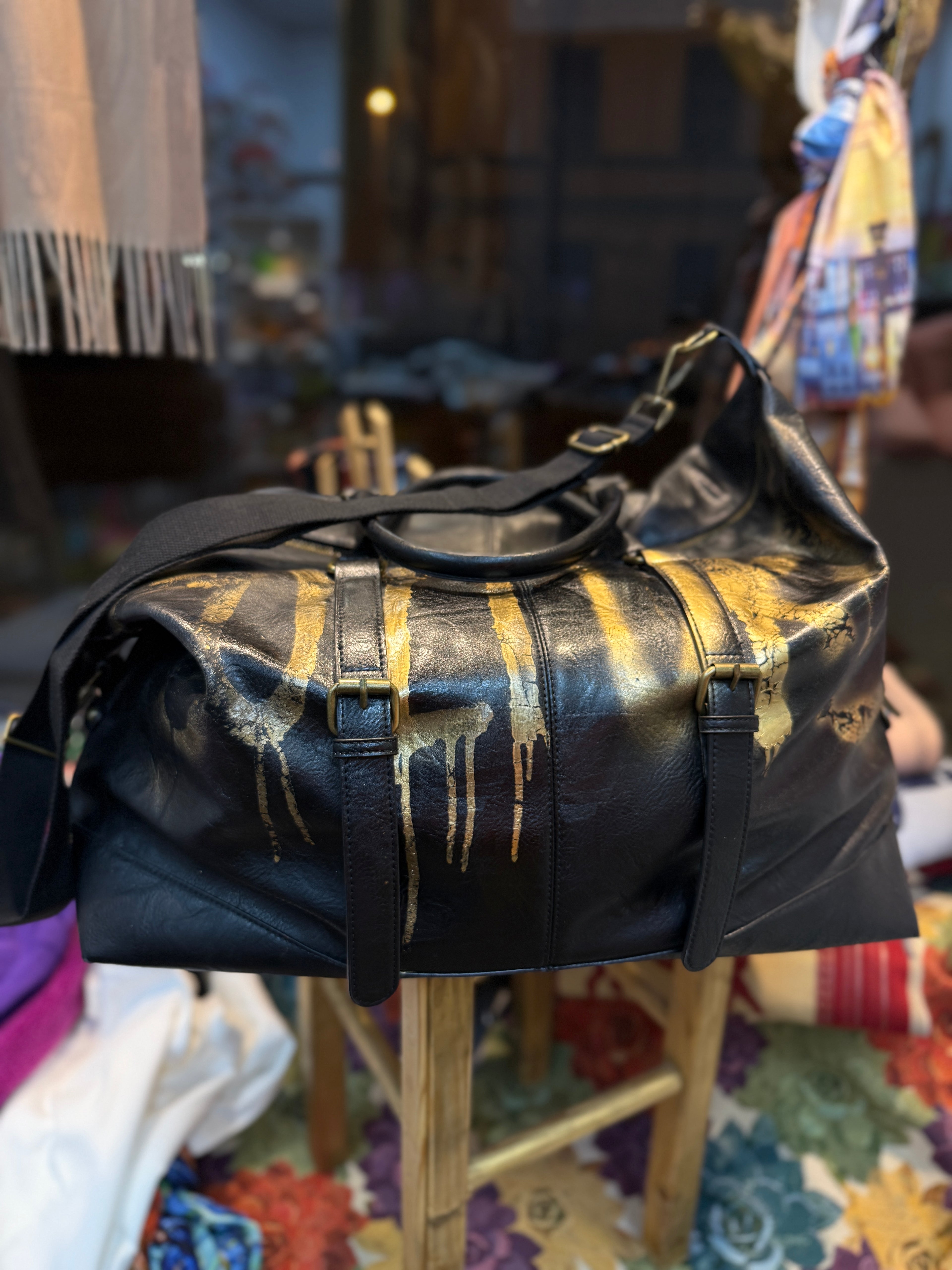 CUSTOM TRAVEL BAG VEGAN CULTURE