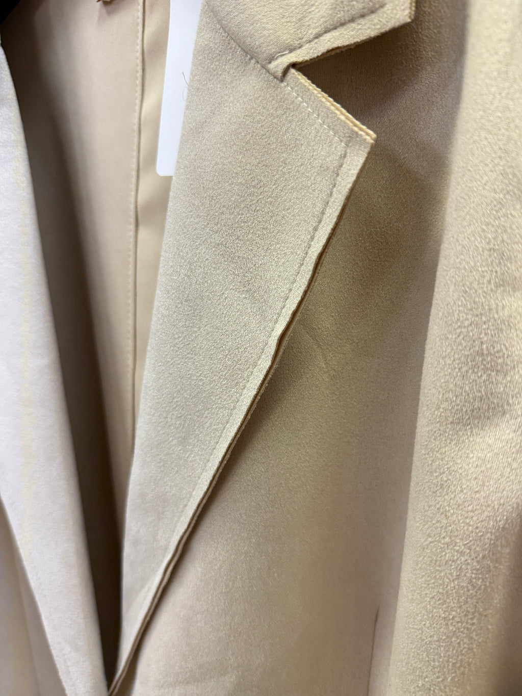 Jacket beige big size