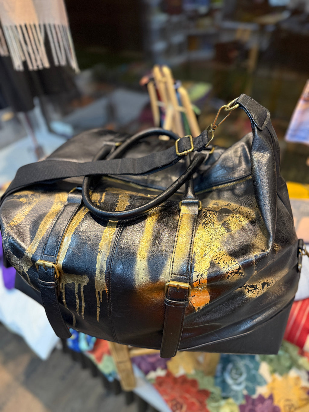 CUSTOM TRAVEL BAG VEGAN CULTURE