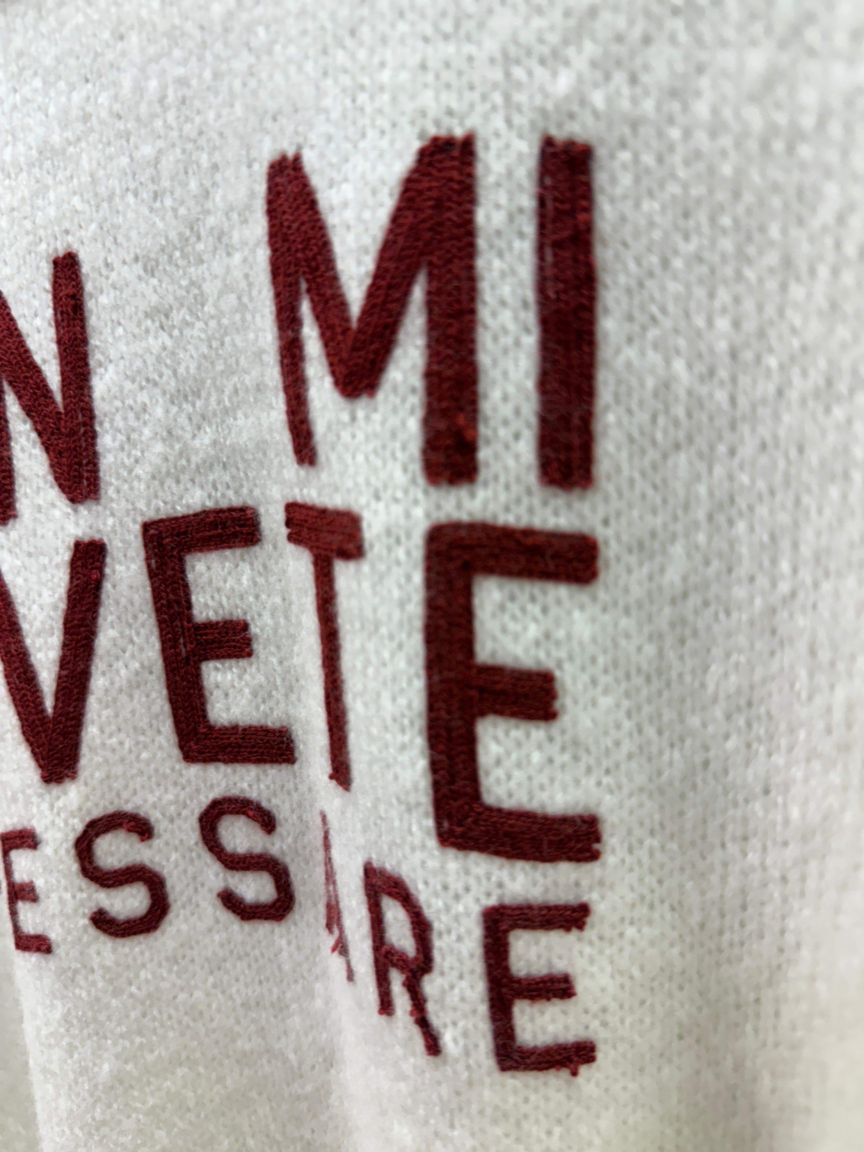 Non mi dovete sweater one size