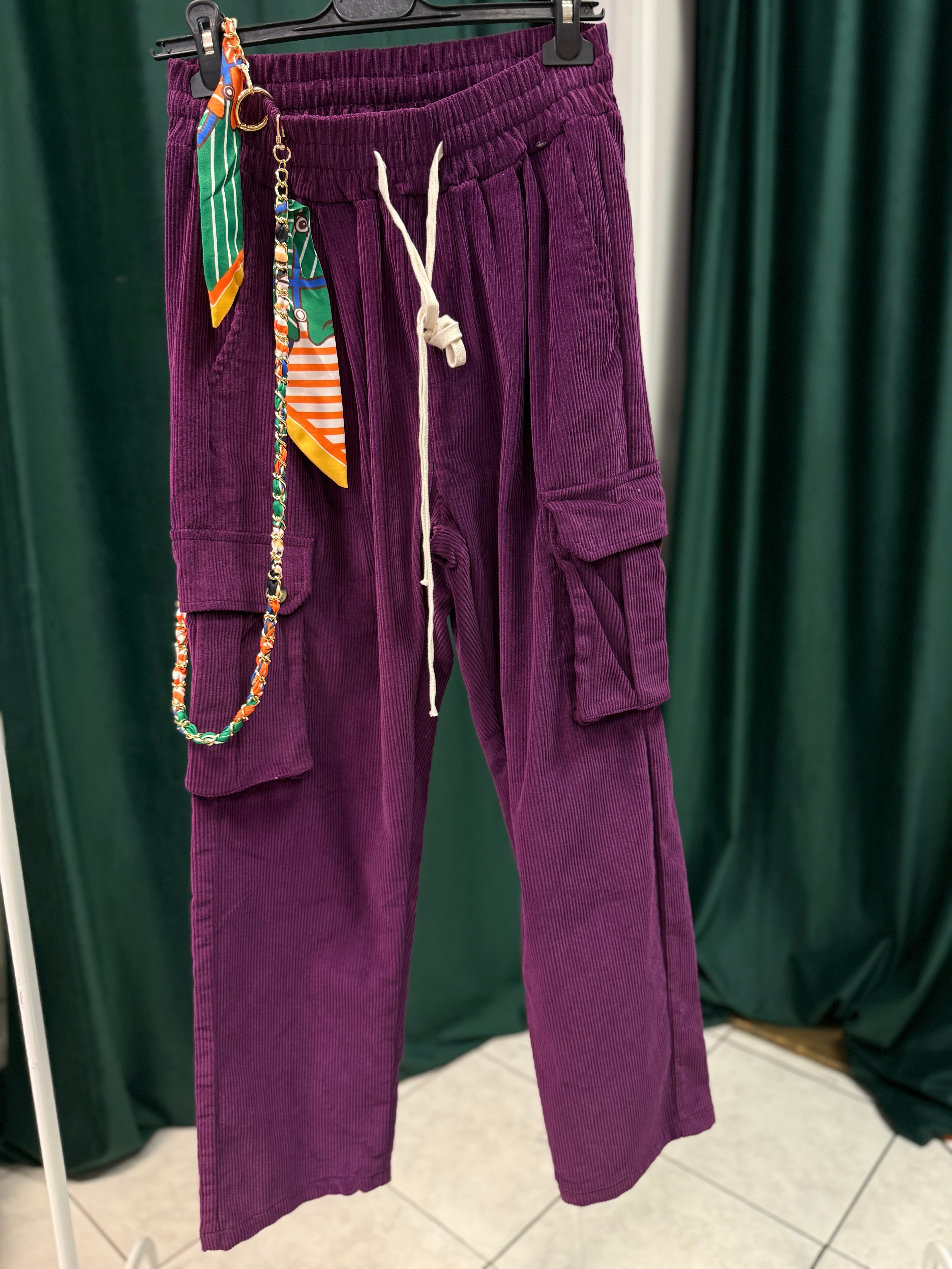 Purple pants  size M/L