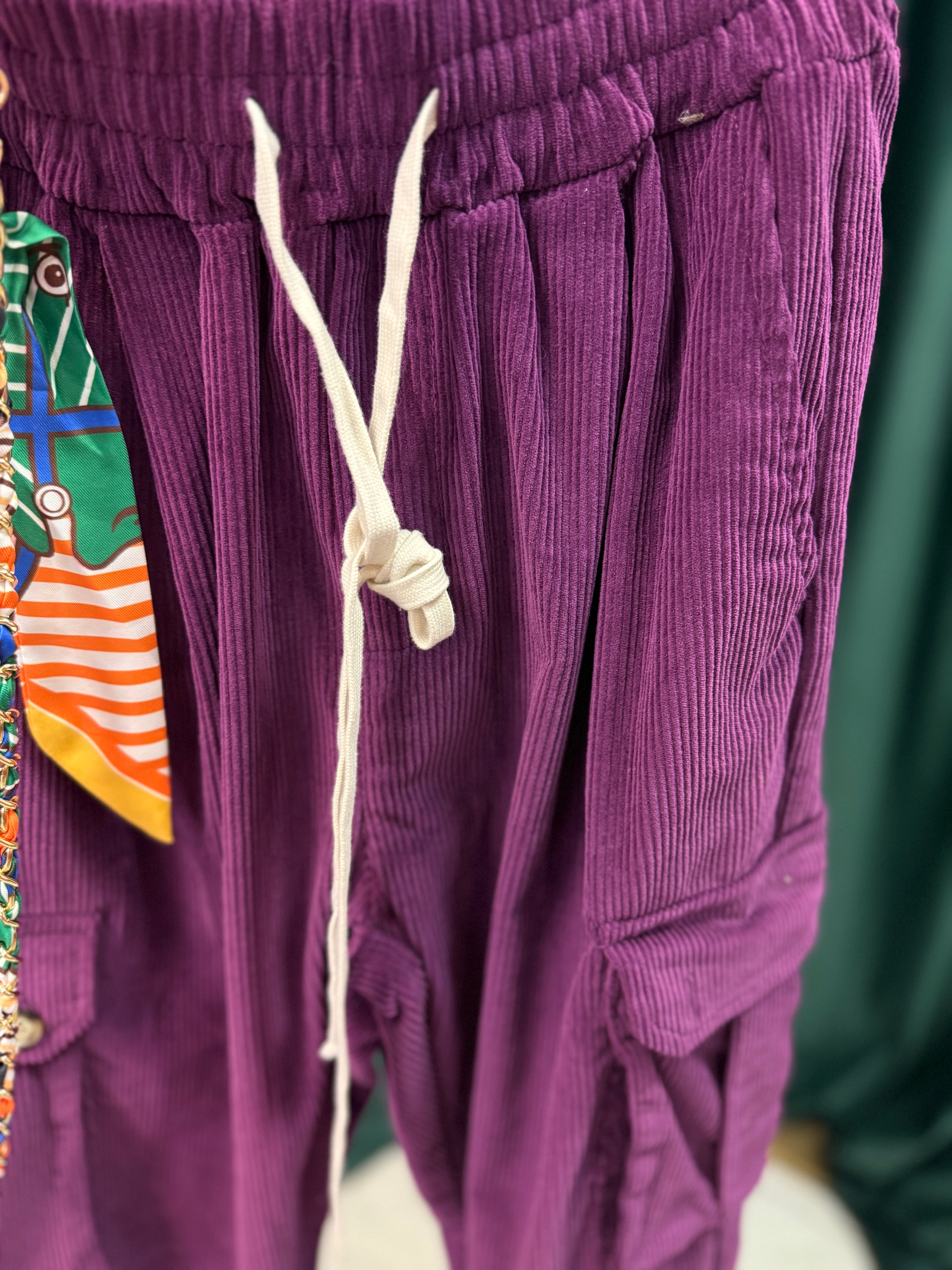 Purple pants  size M/L