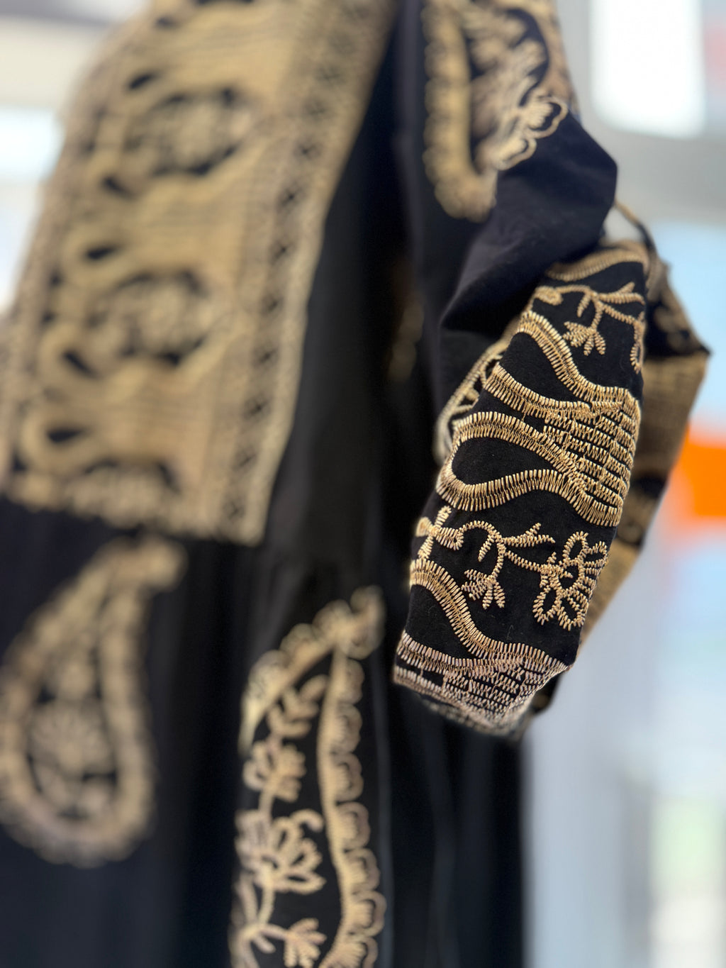 Oriental Black Dress
