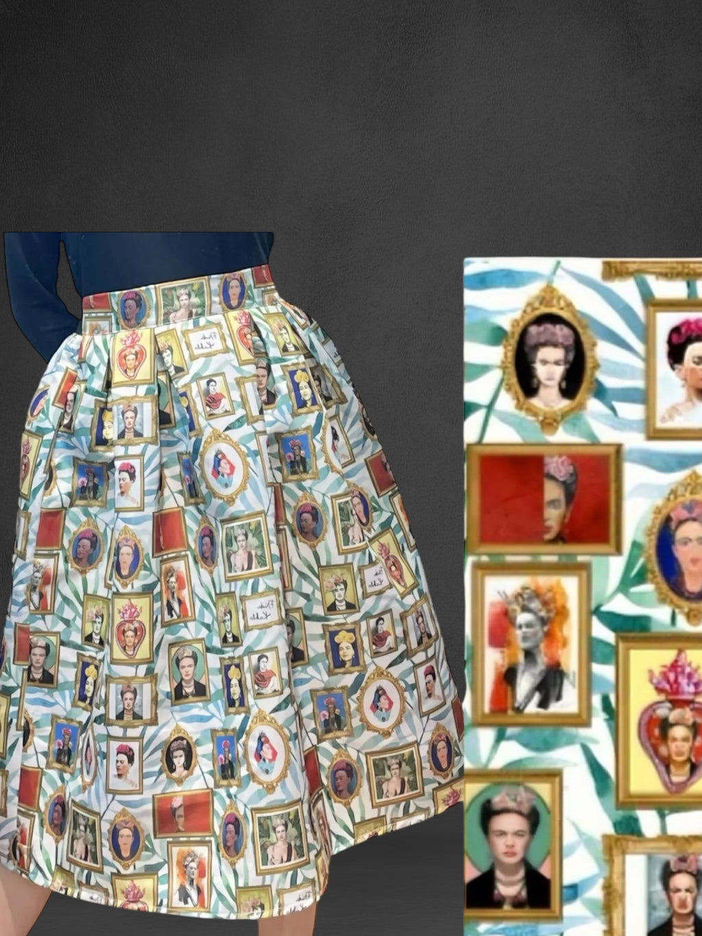 FRIDA SKIRT MULTICOLOR