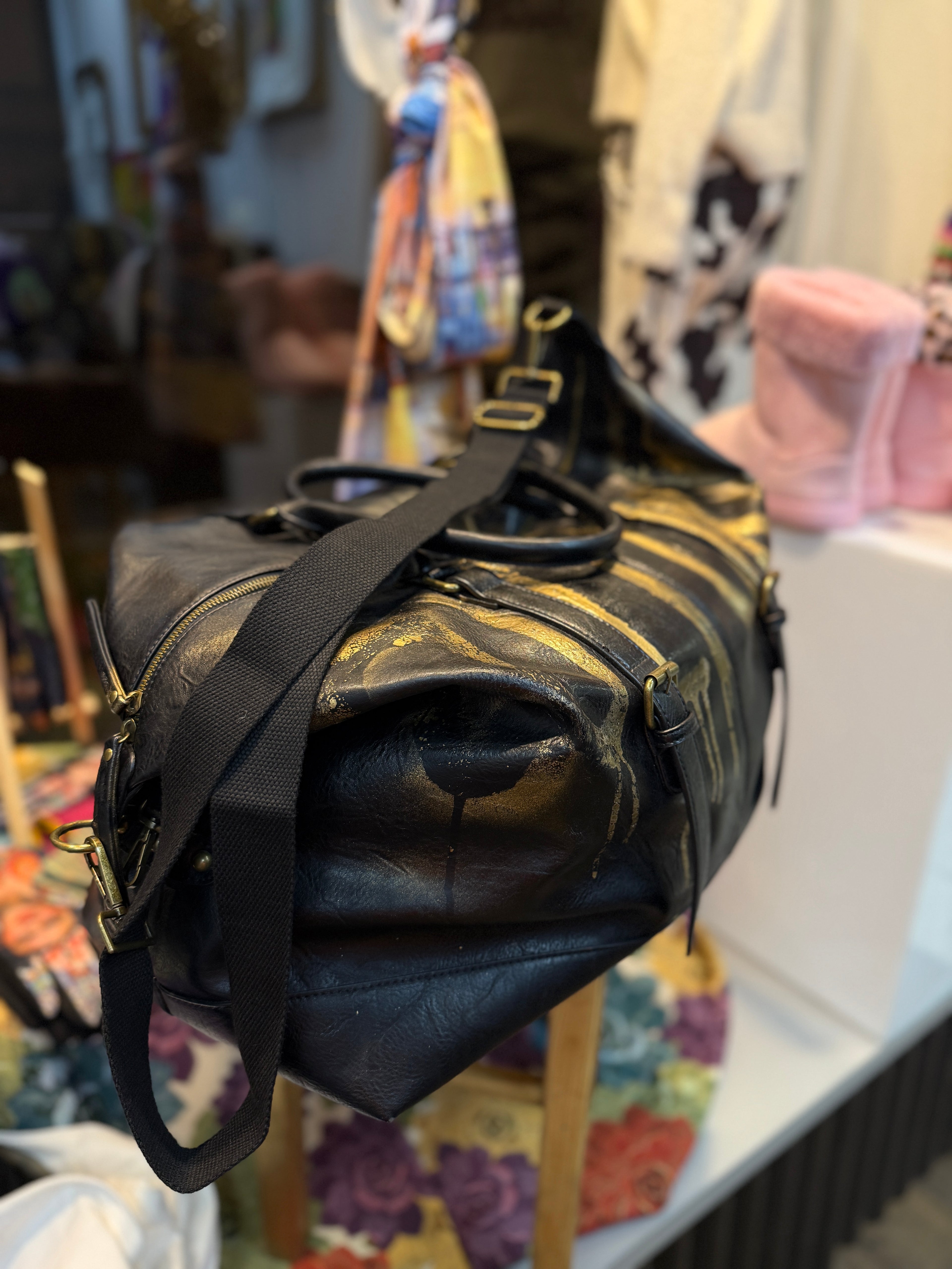 CUSTOM TRAVEL BAG VEGAN CULTURE
