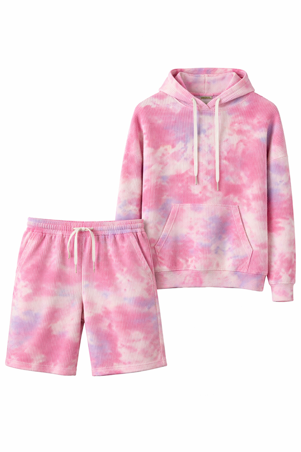 Pink short set Cotton CARANGI