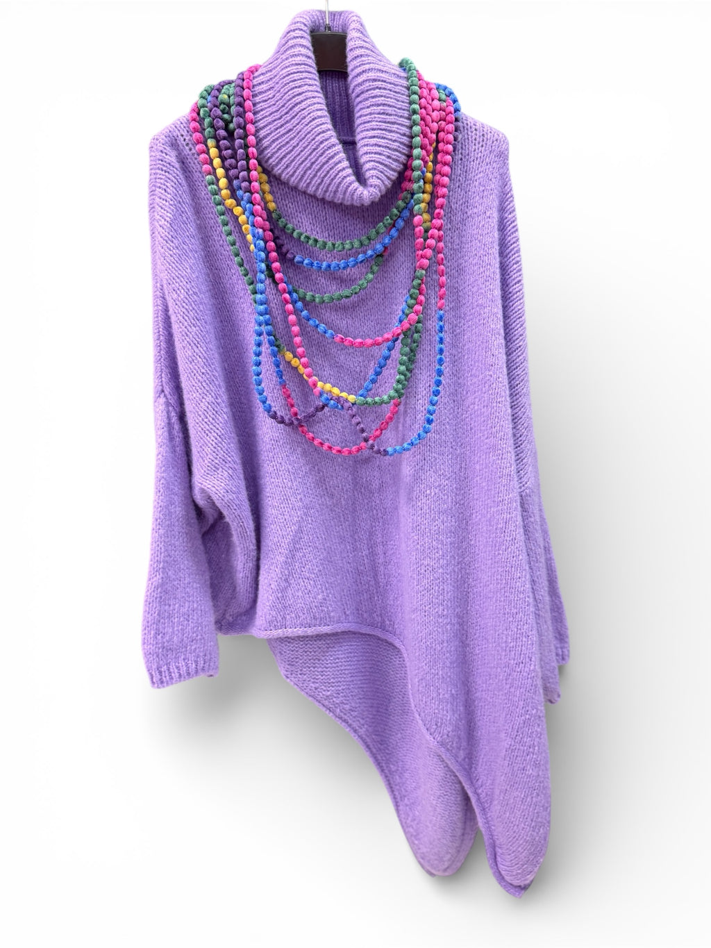 Purple sweater one size