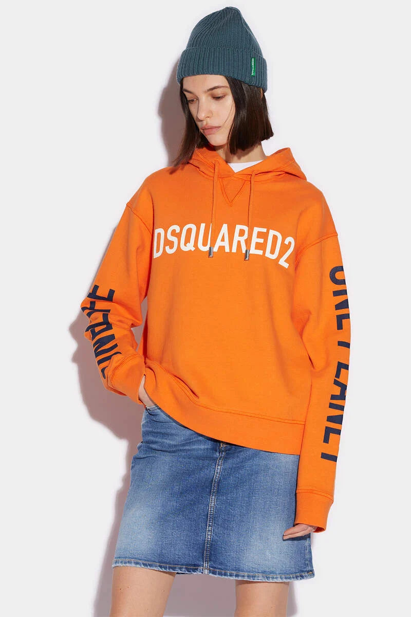 DSQUARED2 HOODED TRACK JACKETS