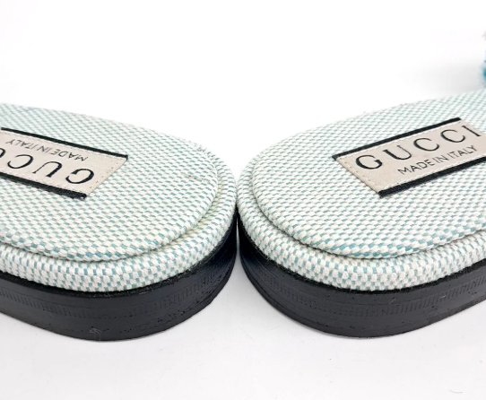 Gucci Interlocking G Fringe Slippers